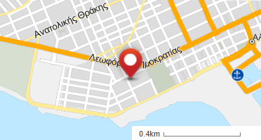 Location of business on map