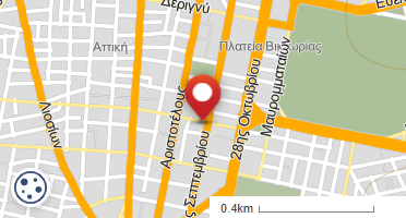 Location of business on map