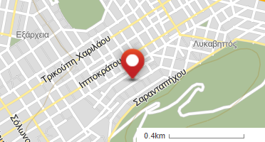 Location of business on map