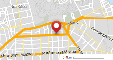 Location of business on map