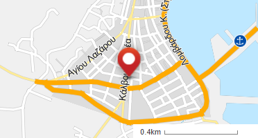 Location of business on map