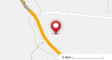 Location of business on map