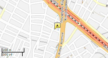 Location of business on map