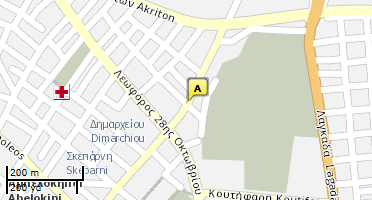 Location of business on map
