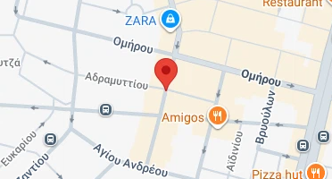Location of business on map