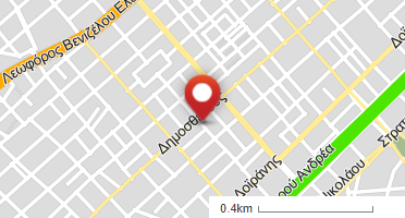 Location of business on map