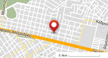 Location of business on map