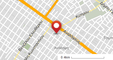 Location of business on map