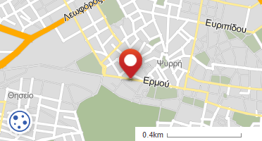 Location of business on map