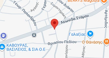 Χάρτης και σημείο της επιχείρησης