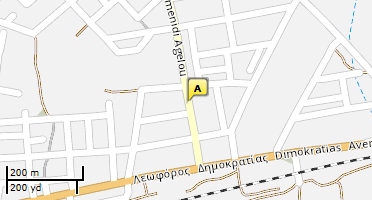 Χάρτης και σημείο της επιχείρησης