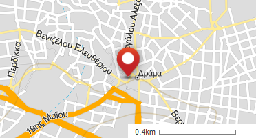 Location of business on map