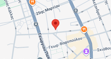 Location of business on map