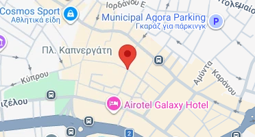 Location of business on map