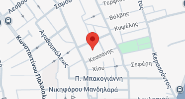 Location of business on map
