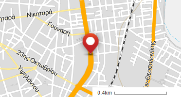 Location of business on map