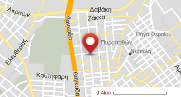 Χάρτης και σημείο της επιχείρησης