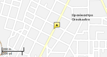 Χάρτης και σημείο της επιχείρησης