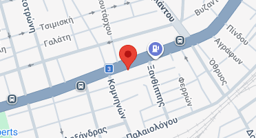 Location of business on map