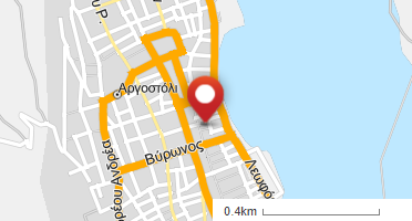 Location of business on map