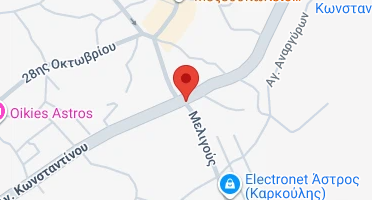 Location of business on map