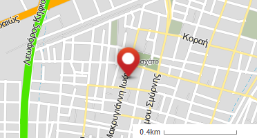 Location of business on map