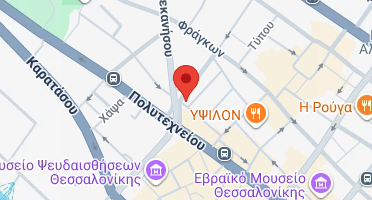 Location of business on map
