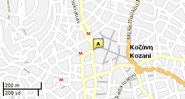 Χάρτης και σημείο της επιχείρησης