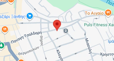 Location of business on map