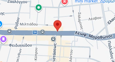 Location of business on map