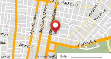 Location of business on map