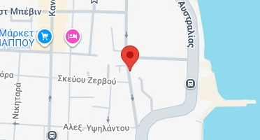 Location of business on map