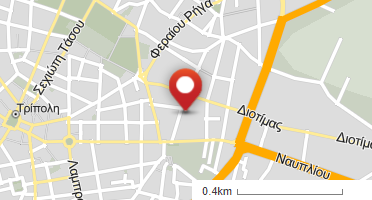 Location of business on map