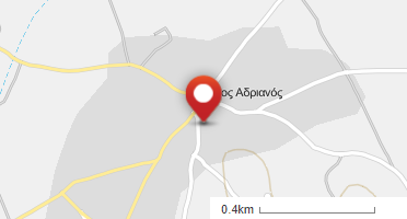 Location of business on map