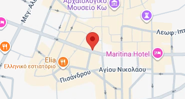 Χάρτης και σημείο της επιχείρησης