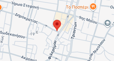 Location of business on map