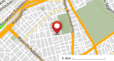 Location of business on map