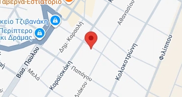 Location of business on map