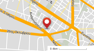 Location of business on map