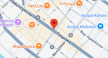 Location of business on map