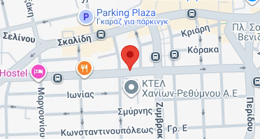 Location of business on map