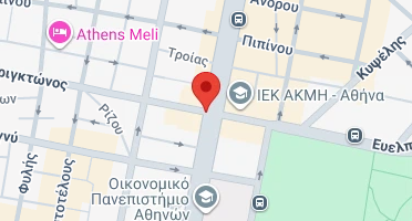Location of business on map