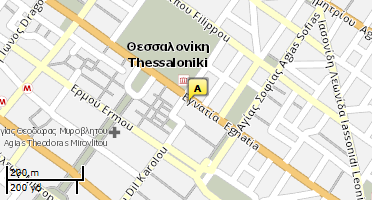 Χάρτης και σημείο της επιχείρησης