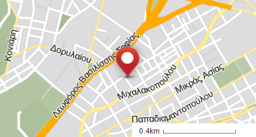 Location of business on map