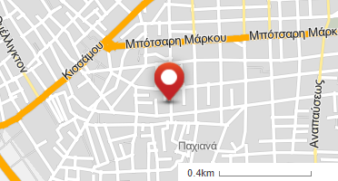 Χάρτης και σημείο της επιχείρησης