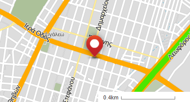 Location of business on map
