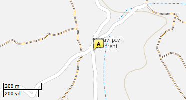 Location of business on map