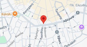 Location of business on map