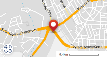 Location of business on map