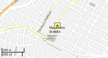Location of business on map